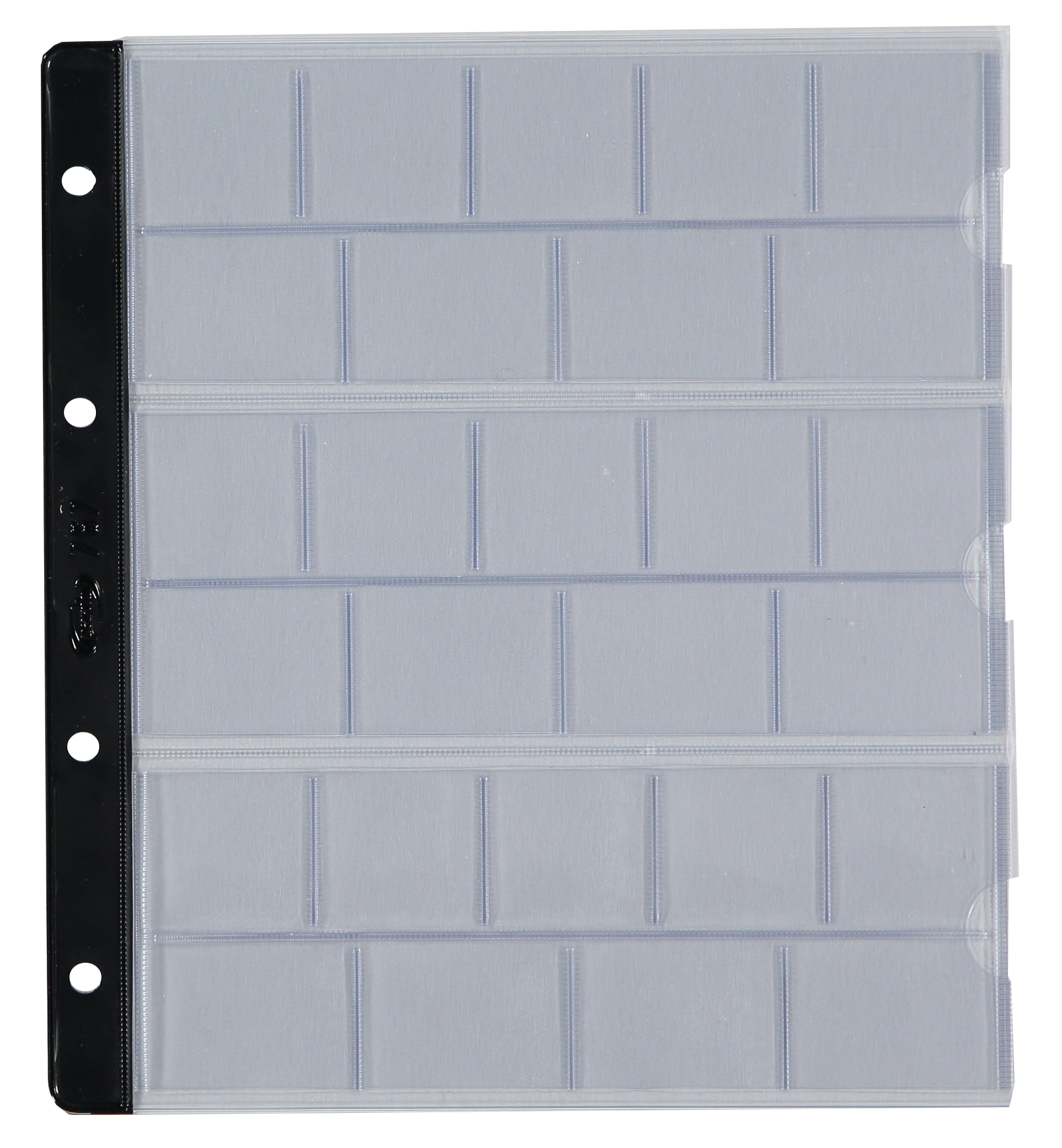 Otra imagen de Funda transparente con lomo reforzado de 4 anillas